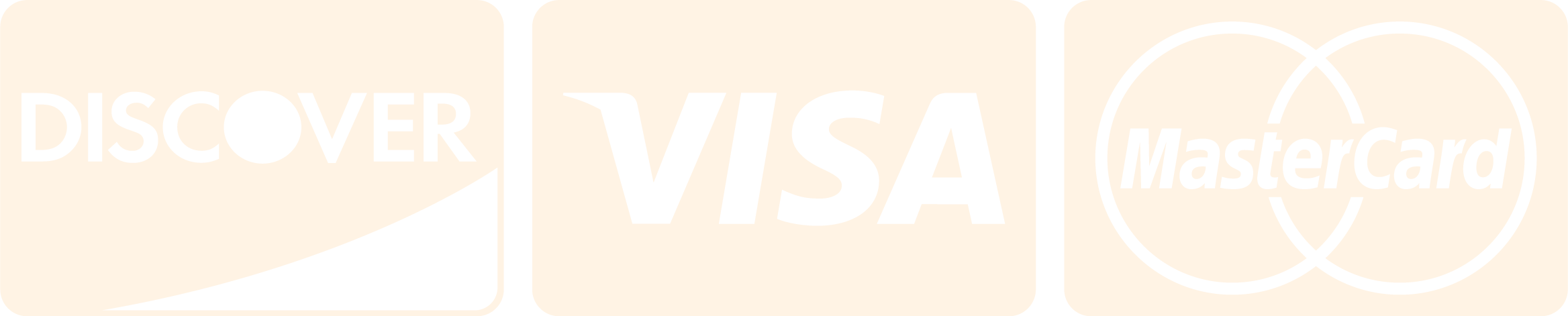 We accept major credit and debit cards!
